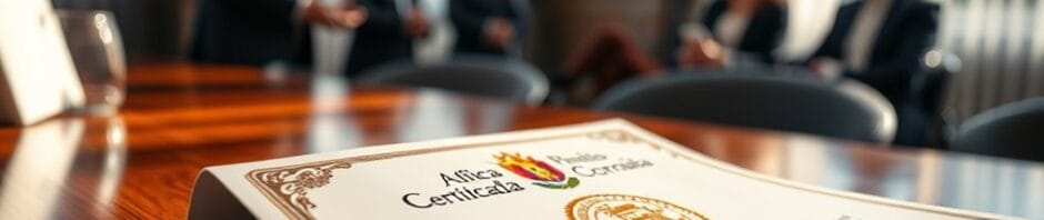 audit certificate significance explained