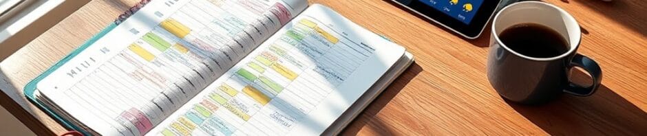 weekly planning with weather